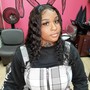 Prom hair sew in