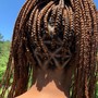 Butterfly faux Locs