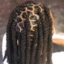 Kids (5-12) Retwist and 6 or more braids