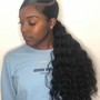 Sew In w/closure (no leaveout 22”-26”)