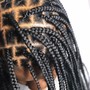 Small knotless braids