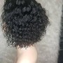 Blowout on natural hair