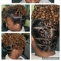 Rod Set/Natural Hair