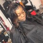 Traditional Middle Part Sew In (Leave Out)