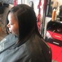 Shampoo/Condition Blow Dry Braid Down