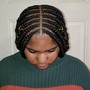 Medium Box Braid/twist take down