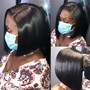 Frontal Quick Weave long hair