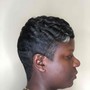 Braid Down on Natural Hair