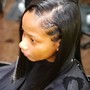 Trim Ends Relaxed Hair