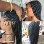 Large Box Braids - Bob (Short)