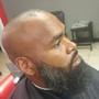 MENS HAIRCUT W/ FACE SHAVE