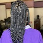 Medium Knotless Box Braids