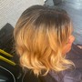 Ombre or Balayage including toner