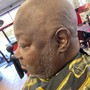 HOT BALD HEAD SHAVE