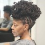 Loc Retwist and Style (crotchet root method)