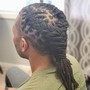 Loc Retwist and Style (crotchet root method)