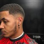 Taper Haircut W/Edge Up