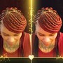 Short medium bohemians box Braids