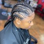 Short/midback length soft locs