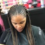 Short/midback length soft locs