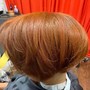 Women's Natural Short Cut & Curl Definition