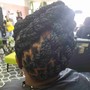 Kids Dreads- Wash and Retwist Shaved Sides (No Style)