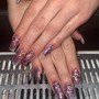 Rhinestones per Finger