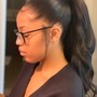 Sleek Ponytail