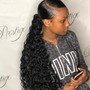 Relaxer virgin hair