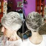 Bleach root touch up and Tone