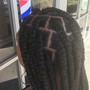 Weave/Wig Braid Down