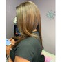 Partial Highlights {with Silk Press}