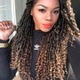 Pre-looped Crochet Braids