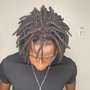 TWO STRAND TWIST SET (ON THE SCALP)