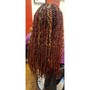 Extra length (cornrow styles only)