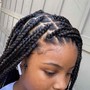 Medium Box Braids