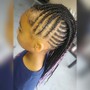 Kid  Natural braids