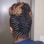 Adult kinky twist ,med/small