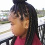 10 years and younger Kid's medium knotless