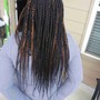 Medium big 2 layer feed in braids Kid's Braids