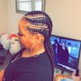 FRENCH BRAID PONYTAIL(MED)