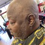 HOT BALD HEAD SHAVE