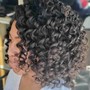 Silk Press on Natural hair