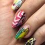 Gel Mani/ Nail Art