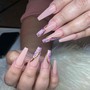 Full Set W/10 Nail Design