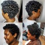 Relaxer /Haircut /Rinse