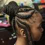 Med Knotless Braids