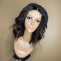 Human hair wig install