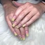 Hard gel manicure