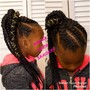 Braid Ponytail Style (ponytail with single braid)